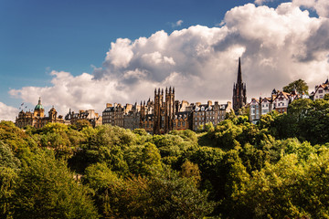 Edinburgh Castle View, Scotland Uk, Travel in Europe