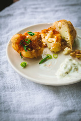 Fried Cauliflower Appetizer