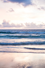 sunset sea in thailand