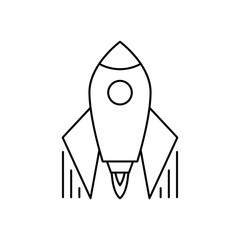 Startup Rocket Icon