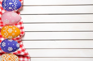 Obraz premium Bunch of colorful balloons on background