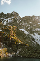 lake in the mountains