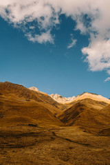 Fototapeta na wymiar landscape of the mountains