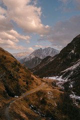 view of mountains