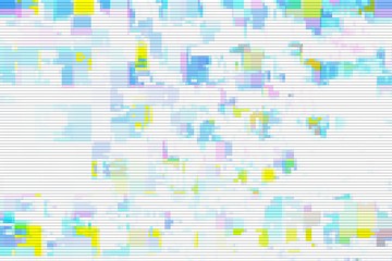 Glitch digital screen pattern white,  light.