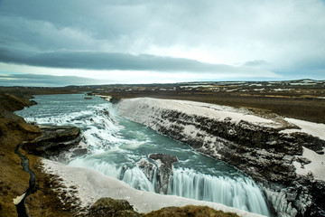 The giant waterfall