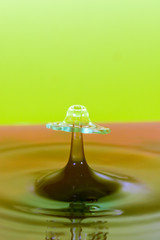 水滴のハイスピード撮影