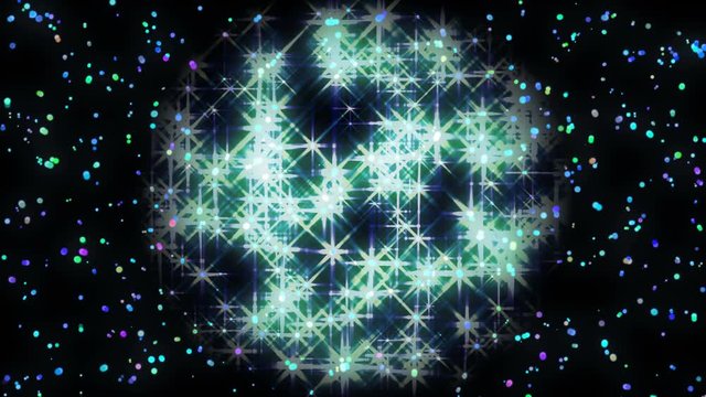 Imitation of star clowd, universe cosmic style design with many particles, 3d rendering computer generated background