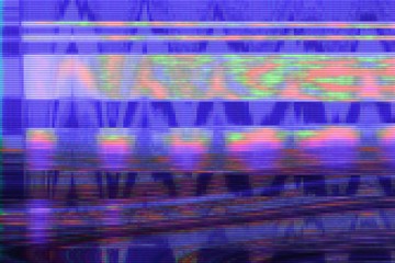 Glitch vhs background artifact noise,  technology digital.