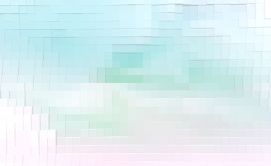 Abstract cube 3d extrude background,  futuristic square.