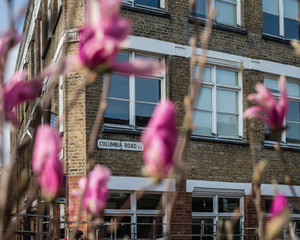 The Famous Flower Market in London