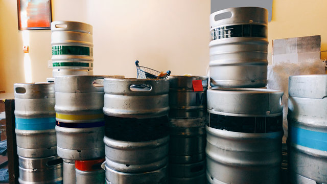 beer kegs