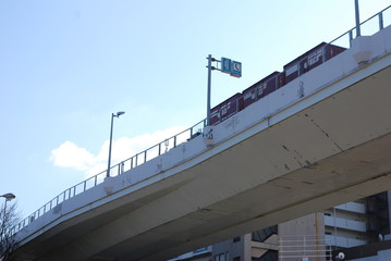 Fototapeta premium 都市高速