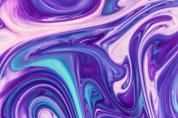 Abstract colorful liquid background