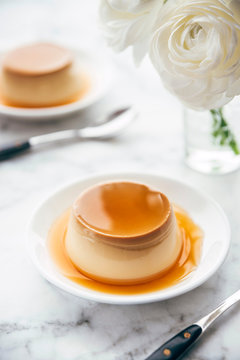 Food: Creme Caramel pudding