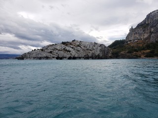 Naklejka premium Paisaje patagon