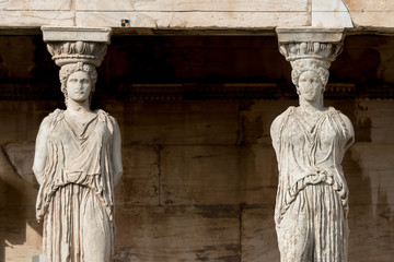 Detail of the Erechtheion temple