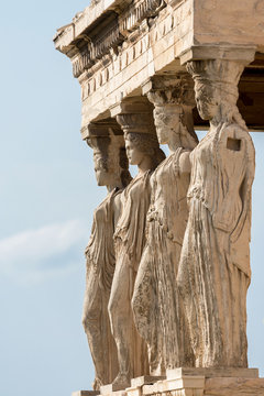 Detail of the Erechtheion temple