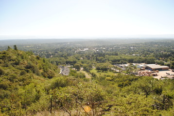Fototapeta na wymiar cerro de la virgen