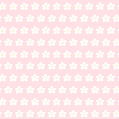 Cherry blossom seamless pattern