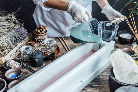 Homemade Soap Making Process