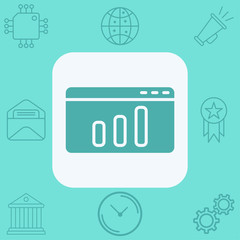 Browser vector icon sign symbol