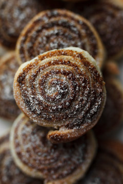 Walnut Swirl Cookies