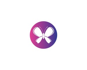 Butterfly logo icon