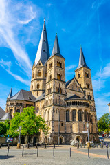 Cathedral in Bonn, Germany - obrazy, fototapety, plakaty