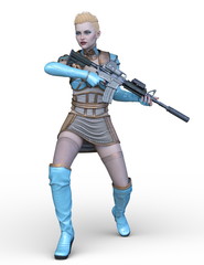 Obraz premium スーパーウーマン