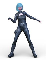 Obraz premium スーパーウーマン