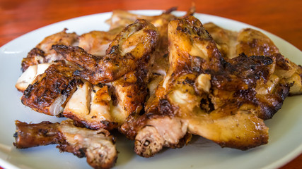Homemade Grilled Barbecue Chicken