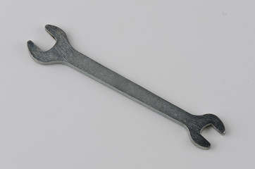 Wrench isolated on white