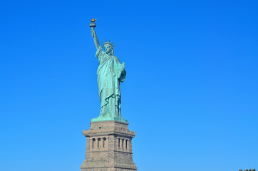 Fototapeta na wymiar Statue of Liberty Icon of the world, New York, USA
