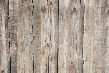 Brown wood texture. Paint on the boards with cracks, scratches, chips, dust. Can be used as background for design or poster.