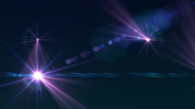 flashing spotlights abstract background