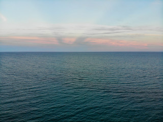 Obraz premium Arraial D'Ajuda, Brazil - February/ 25/ 2019 - Sunset in Arraial D'Ajuda