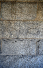 Old granite brakes in old building