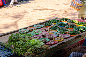 Vegetable Shop in local market