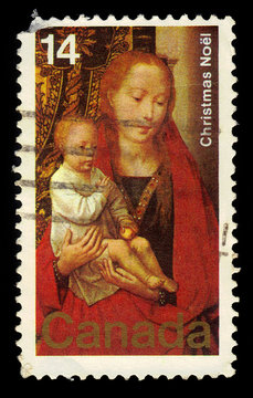 Virgin and Child, painting by Hans Memling