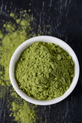 Matcha fine powdered green tea