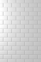 Modern tile wall. 3D rendering.