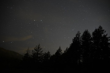 Naklejka premium Nachthimmel in Kanada