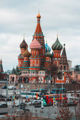 Fototapeta premium red square in moscow