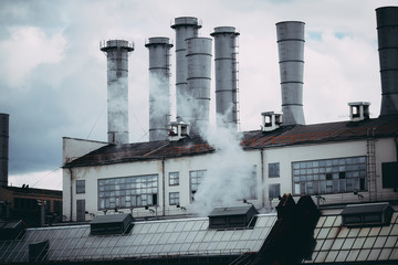 Obraz premium industrial plant