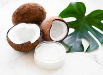 Fresh coconut oil