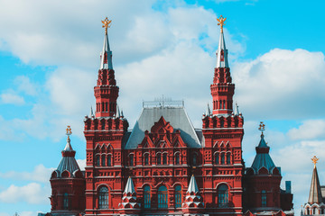 Naklejka premium tower of moscow kremlin