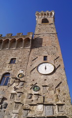 Fototapeta na wymiar Vicari Palace, Scarperia, Tuscany, Italy