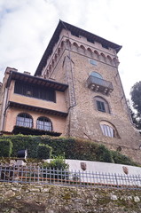 Fototapeta na wymiar The Torrino of Scarperia, Tuscany, Italy