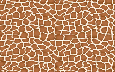 giraffe texture pattern seamless repeating brown beige white safari zoo jungle print - 259284091